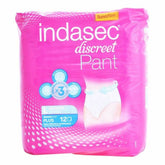 Couches pour Incontinence Pant Plus Talla Grande Indasec (12 uds)